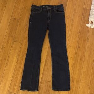Old Navy Dark Blue Boot Cut Women's Jeans